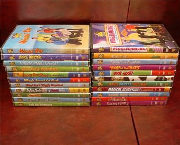 THE WIGGLES 22 DVD LOT ** ALL BRAND NEW & FACTORY SEALED ** RARE 