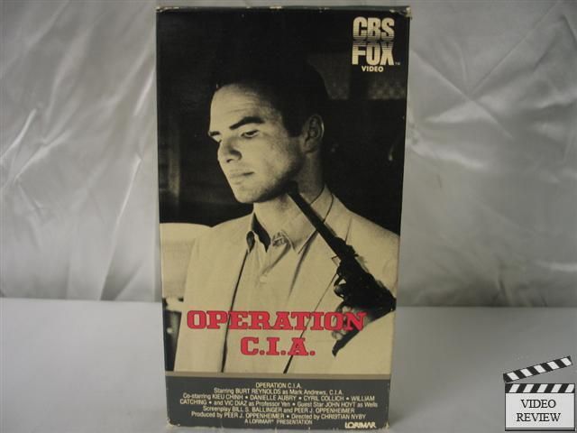 Operation C.I.A. VHS Burt Reynolds, Kieu Chinh  