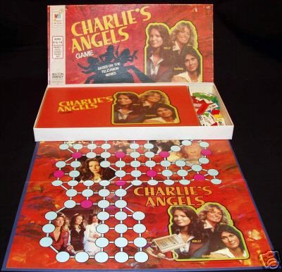 CHARLIES ANGELS Game © 1977 Milton Bradley 4721  
