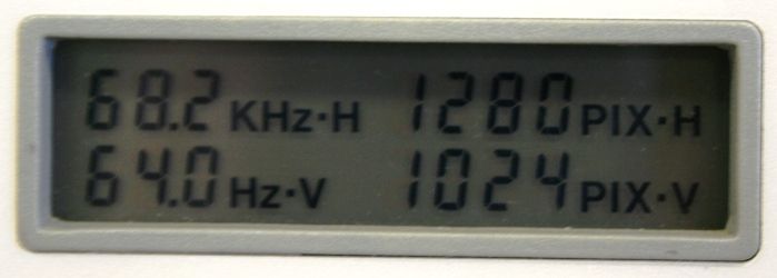 Sencore CM2125 Computer Monitor Sync Generator Analyzer  