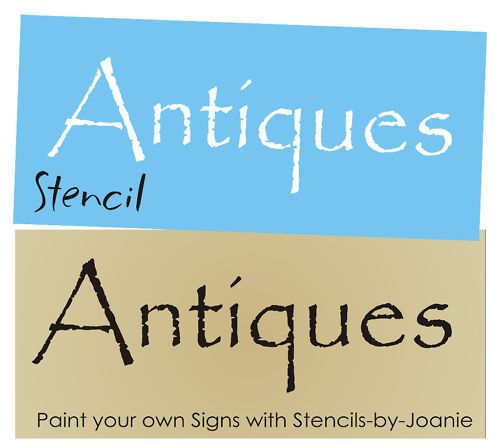 Stencil Antiques Primitive Blocks Signs Collectibles  