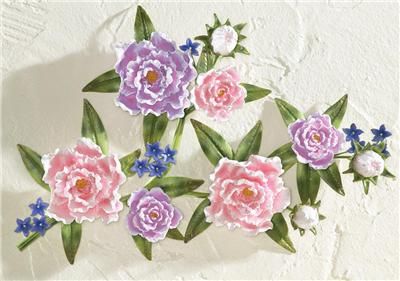 NEW PEONY WALL DECOR SCULPTURE  