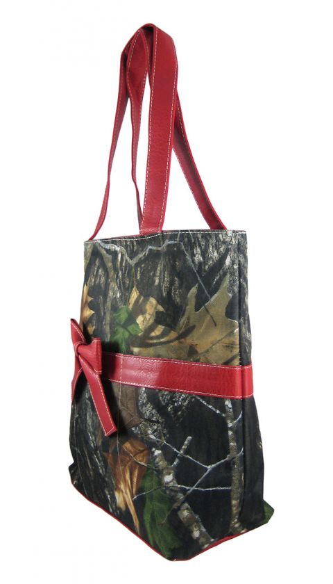 Camouflage Diaper Bag Changing Pad Red Trim Baby  