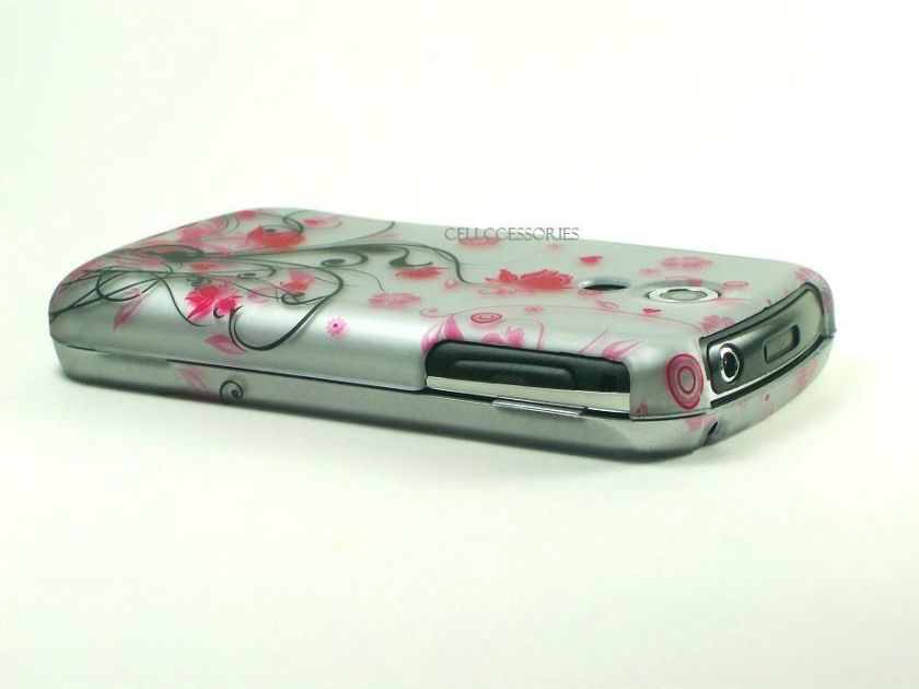 PINK FLOWERS COVER CASE SAMSUNG EPIC 4G GALAXY S SPRINT  