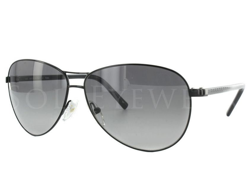 NEW Fendi FS 5194 001 Black / Brown Grey Gradient Sunglasses  