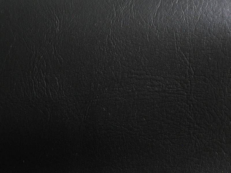 Black Leather Grained Vinyl Fabric by the Roll 30 yards  