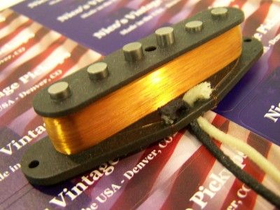 Nicos Vintage USA Classic 50s Pickup Set for Stratocaster ~ Made in 