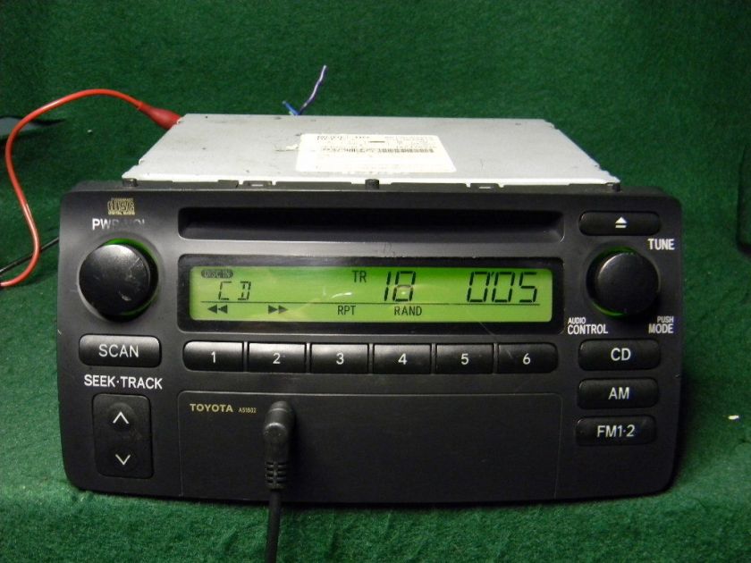 toyota corolla radio aux input #4