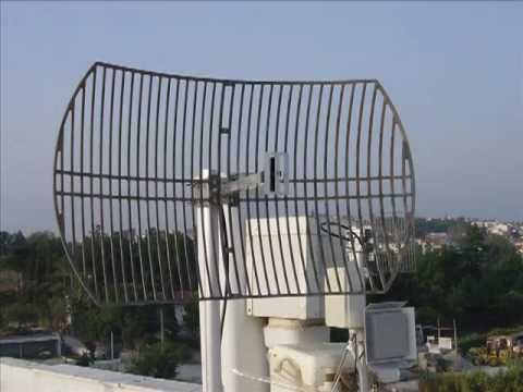 4GHz 24dbi Directional Parabolic Grid WiFi Antenna  