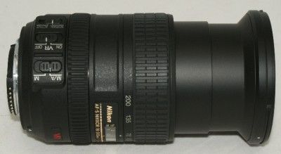 Nikon 18 200mm f/3.5 5.6G SLR Nikkor AF S DX ED VR Digital Camera Lens 