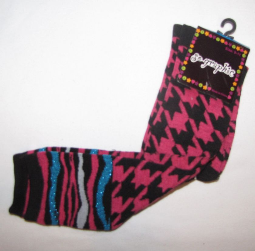 Super Cool Womens Knee High Socks with a Crazy Design  