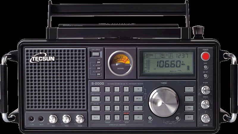TECSUN S 2000 FM、MW、LW、SW、Air Band SSB Radio (S2000)  