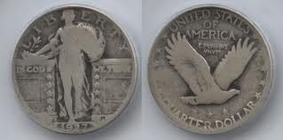 ONE ROLL OF DATED STANDING LIBERTY QUARTERS (1925 1930)  