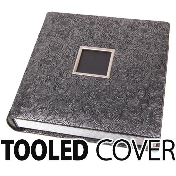   10x10 Professional wedding album SET (Black 10L, Silver edge)  