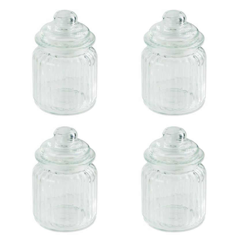    Purpose Glass Storage Jar Set   Kitchen, Bathroom   Seal Tight Lid