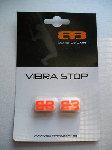 Boris Becker Vibrastop Tennis Vibration Damps Oran Logo  